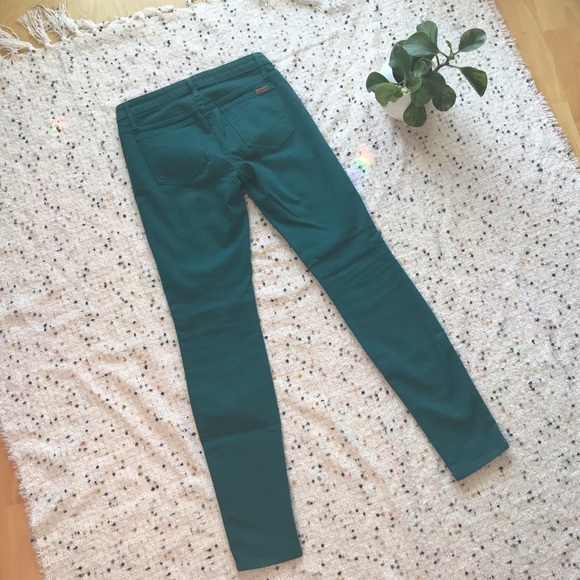 Joe’s Jeans Teal Green The Skinny 26 - Picture 13 of 16